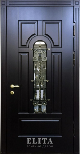 Дверь в квартиру №23 с отделкой мдф шпон